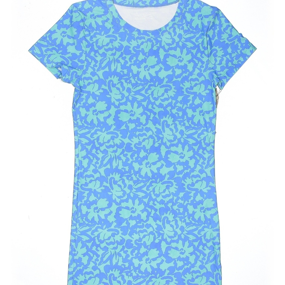Stone Fox Swim Blue and Green Patterned Swimwear
